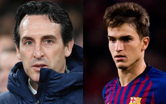 unai emery denis suarez arsenal
