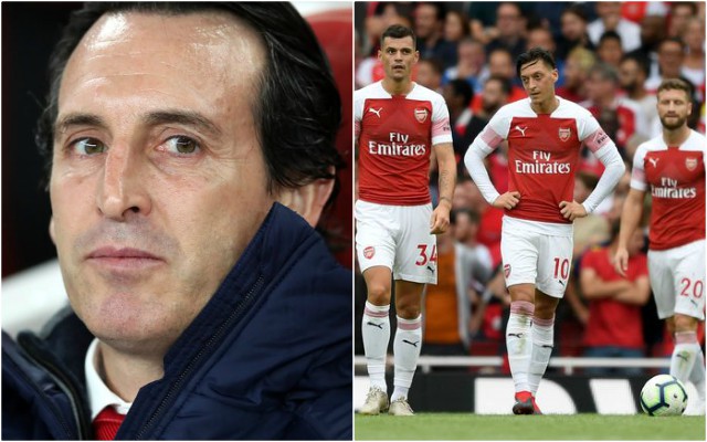 emery xhaka ozil mustafi arsenal