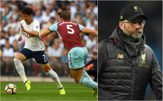 klopp son tarkowski liverpool burnley tottenham