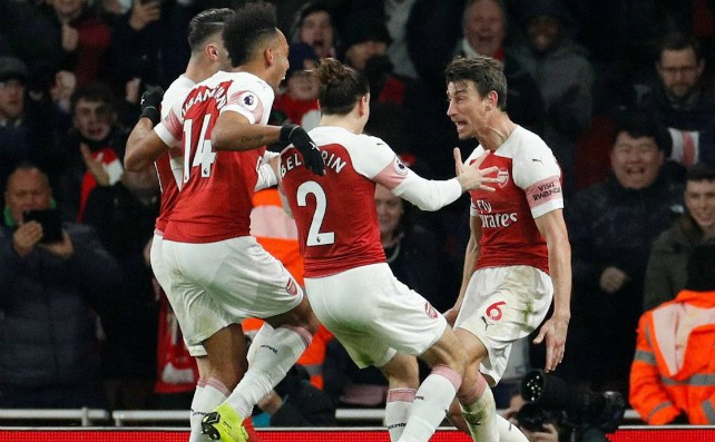 koscielny arsenal vs chelsea