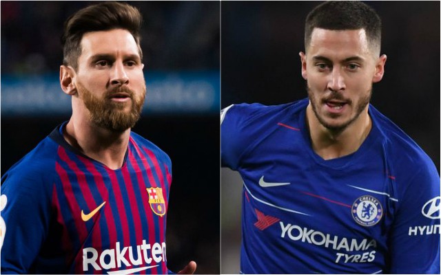messi hazard