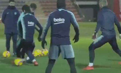 messi training skill video