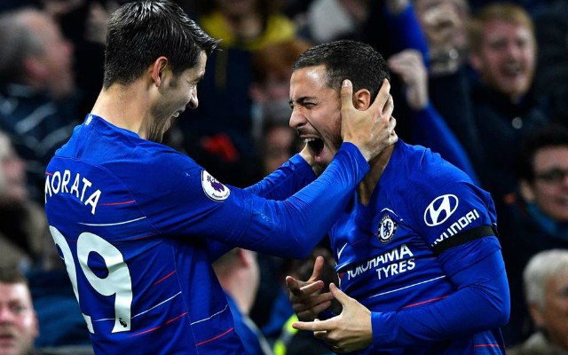 morata hazard chelsea