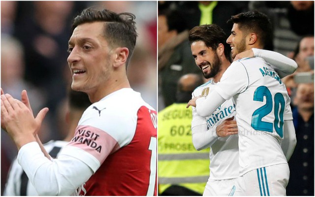 ozil-isco-asensio-arsenal-real-madrid