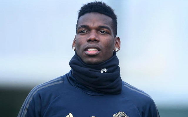 paul pogba man utd training