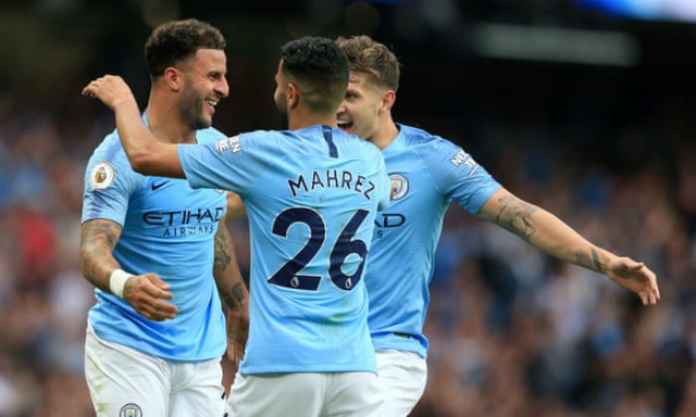 walker mahrez man city