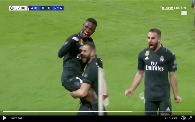 Benzema-scores-to-give-Madrid-the-lead-vs-Ajax