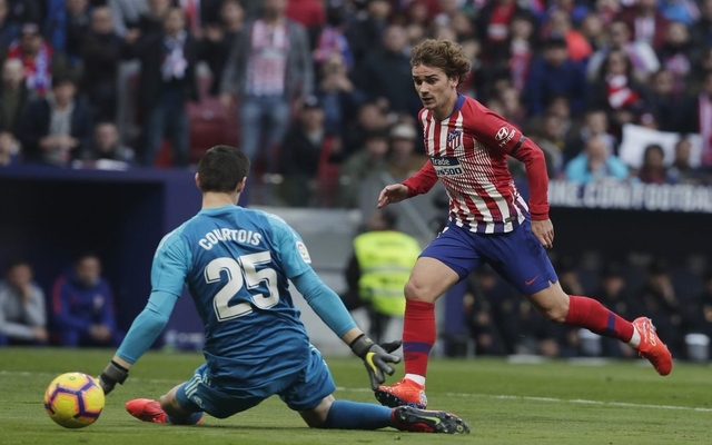 Griezmann-scores-through-Courtois-legs-in-Madrid-derby