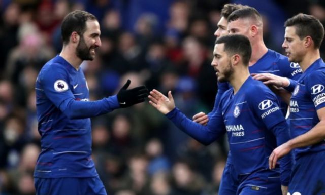 hazard higuain chelsea