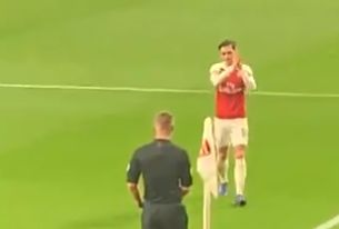 ozil sane video