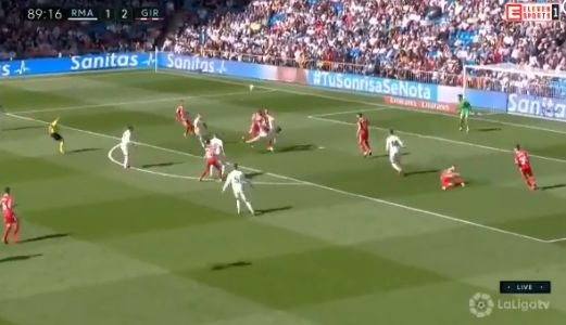 sergio ramos red card vs girona video