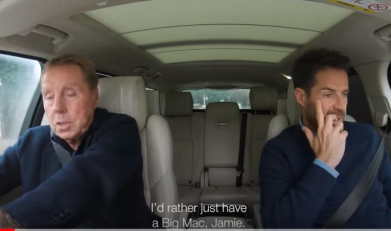 redknapp mcdonalds advert