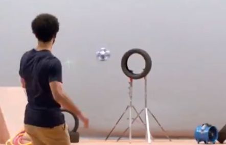 salah trick shot video