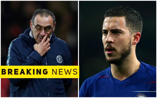 sarri hazard chelsea