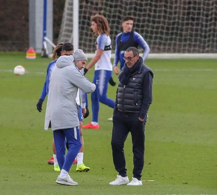 sarri training