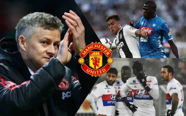 solskjaer koulibaly dybala depay fekir
