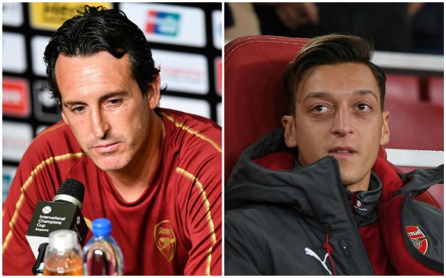 unai emery mesut ozil