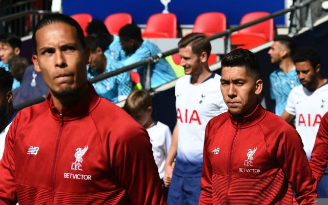 van dijk firmino liverpool