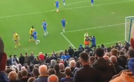 stockport fan riot
