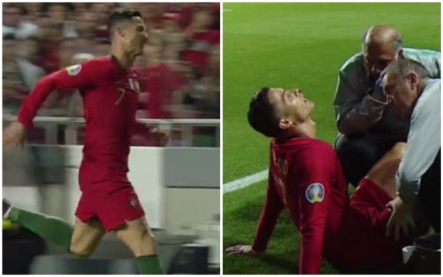 Cristiano Ronaldo injury