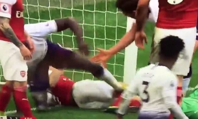 Tottenham star Davison Sanchez is surely facing a three-match ban after clearly stamping on Arsenal defender Laurent Koscielny