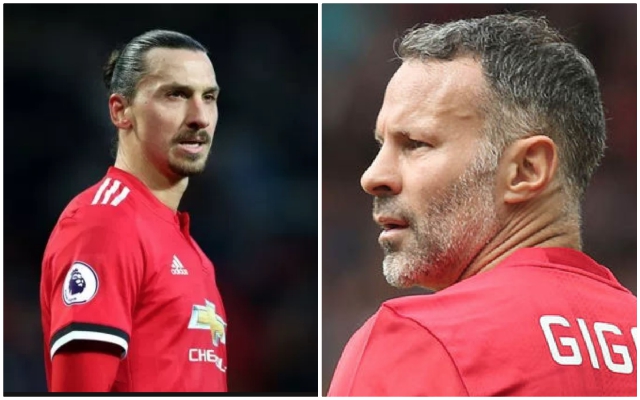 Giggs Ibrahimovic row