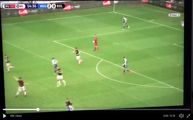 Nick-Powell-hilarious-goal-during-Wigan-vs-Bolton