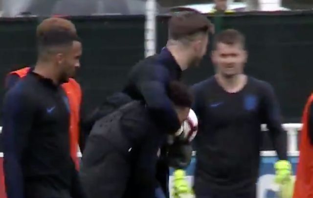 Sancho-England-training
