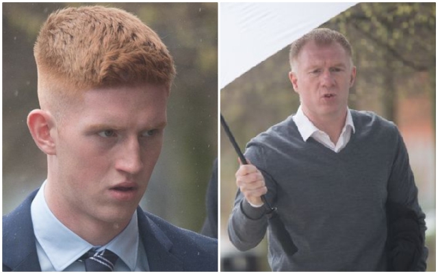 Scholes son assault