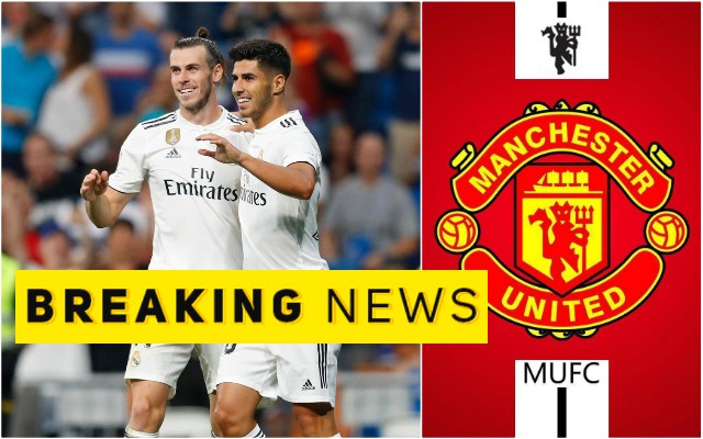 bale asensio man utd real madrid