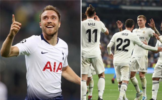eriksen bale spurs real madrid