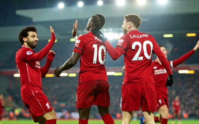 salah mane lallana lfc