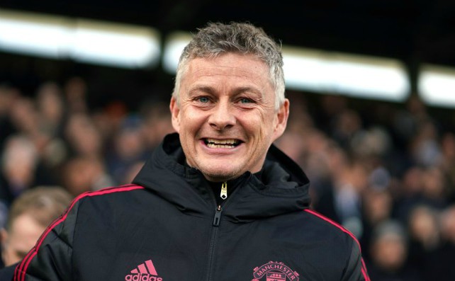 solskjaer man united manager smile