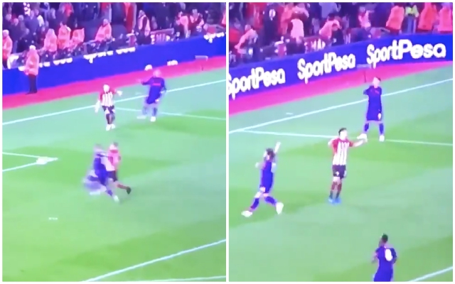 Firmino celebration assist Liverpool Henderson goal