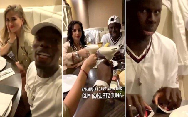 Zouma-and-Pogba-enjoy-dinner-before-United-vs-Everton