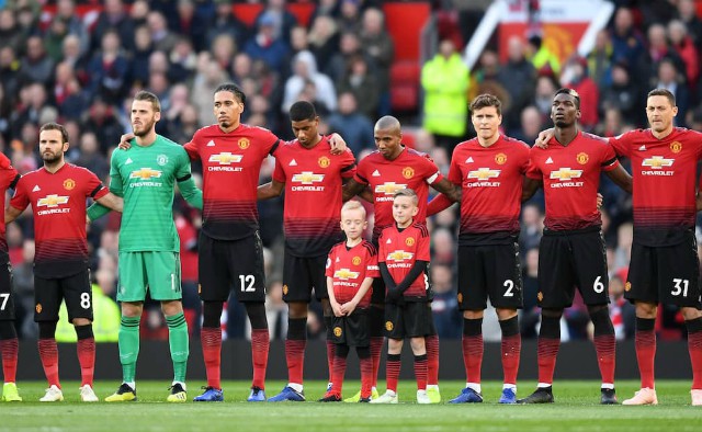 man utd mata de gea smalling lindelof pogba matic