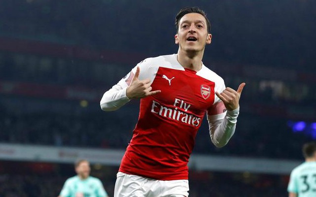 mesut ozil arsenal fc