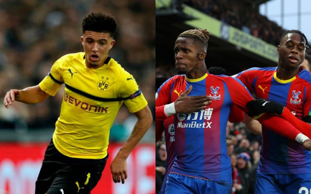 jadon sancho wilfried zaha