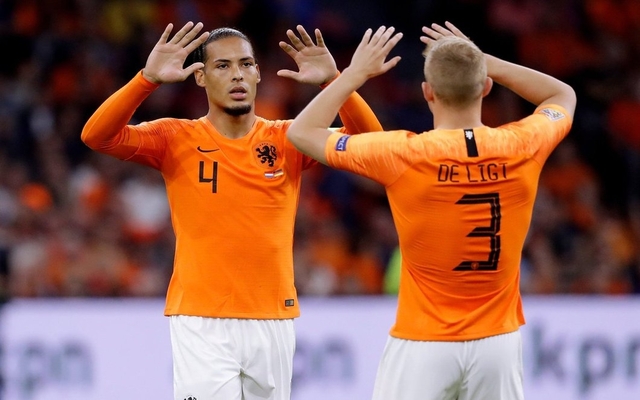 De-Ligt-and-Van-Dijk-for-Netherlands