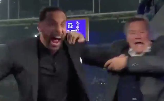 Ferdinand-Hoddle-reaction-Spurs-Ajax