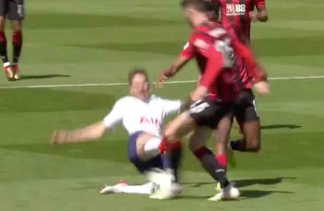 Foyth-red-card-Tottenham-Bournemouth