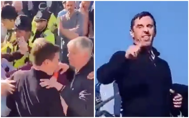 Gary Neville Man City fans