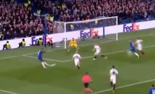 Loftus-Cheek goal Chelsea Frankfurt