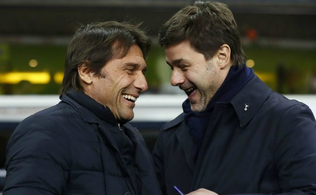 Antonio Conte and Mauricio Pochettino