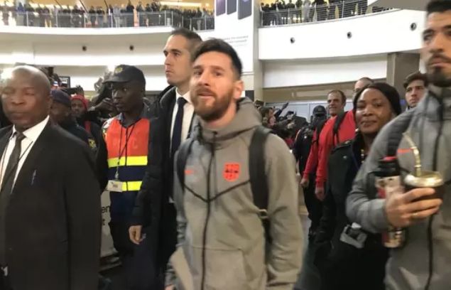 messi airport