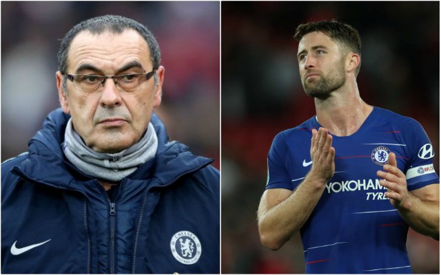 maurizio sarri gary cahill