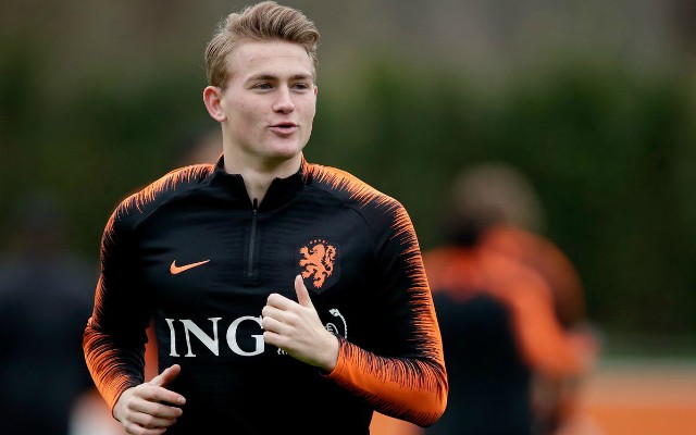 de ligt holland training