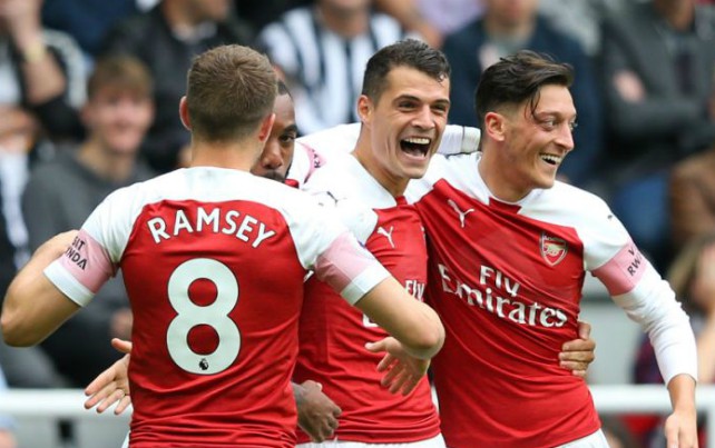 ramsey-xhaka-ozil-arsenal-fc