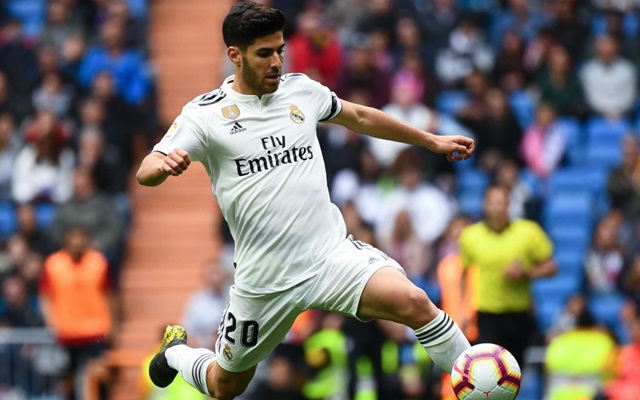 Marco Asensio in action for Real Madrid