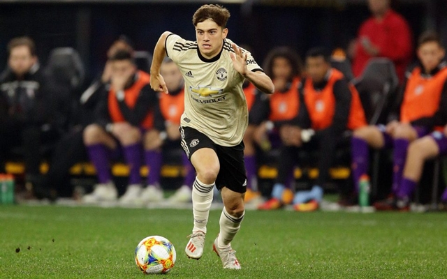 Dan James makes his Manchester United debut against Perth Glory